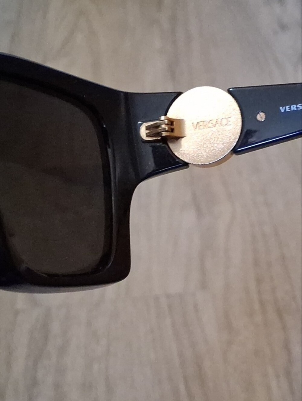 Versace Rounded Designer Glasses And Sunglass Case Included